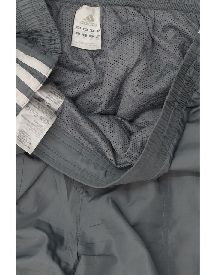 ADIDAS Pantalon de survêtement pour femme Joggers UK 14 Large Gris Polyester