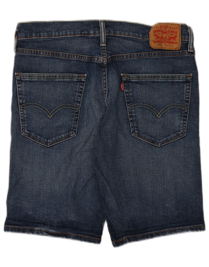 LEVI'S Short en Jean 502 W32 Homme Bleu Moyen Coton