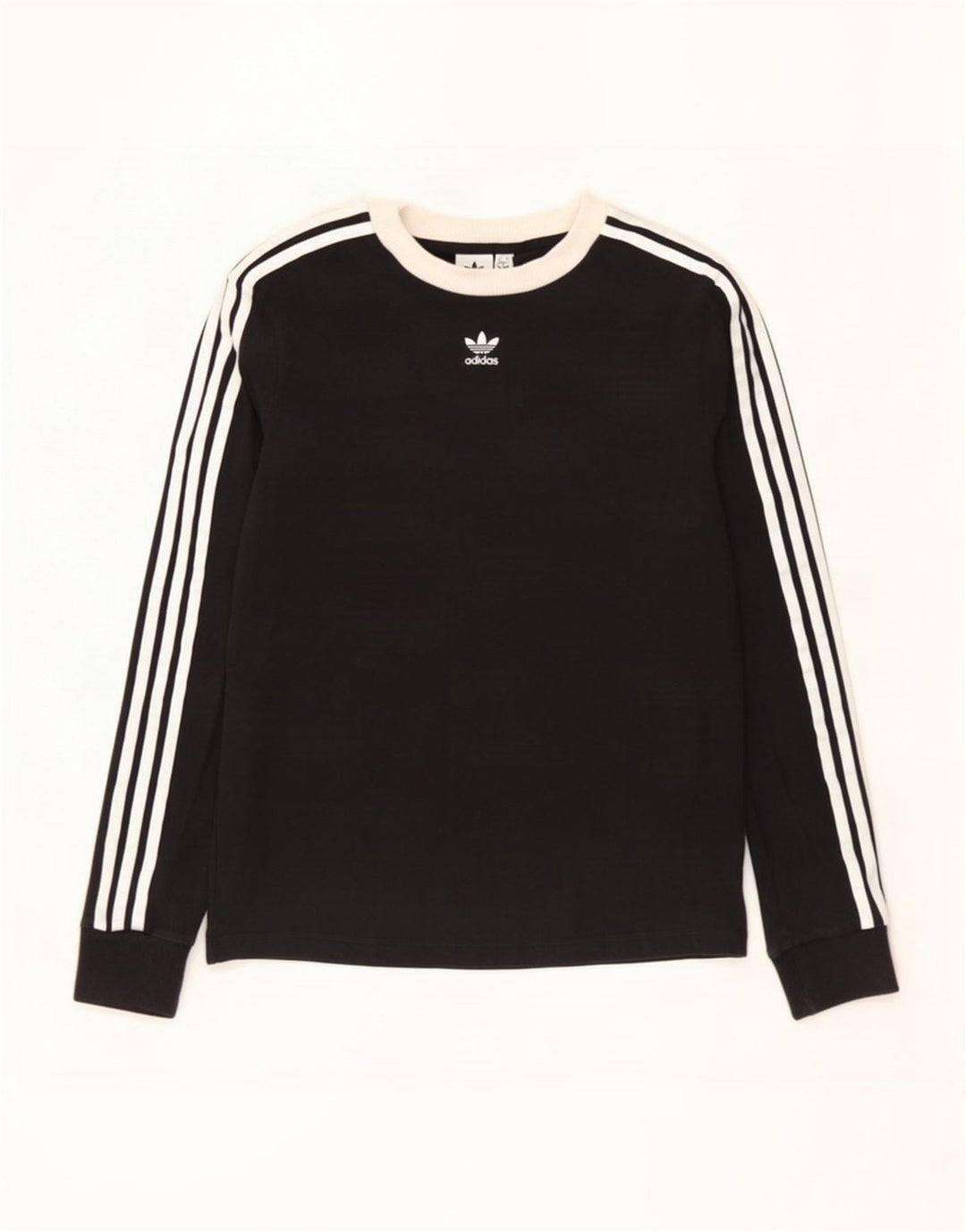 Adidas Haut à manches longues pour femme UK 12 Medium Noir
