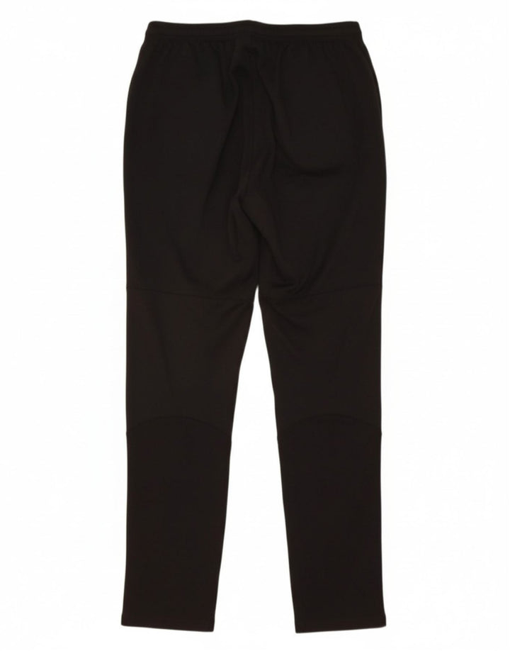 NIKE Mens Dri Fit Tracksuit Trousers Small  Black Polyester