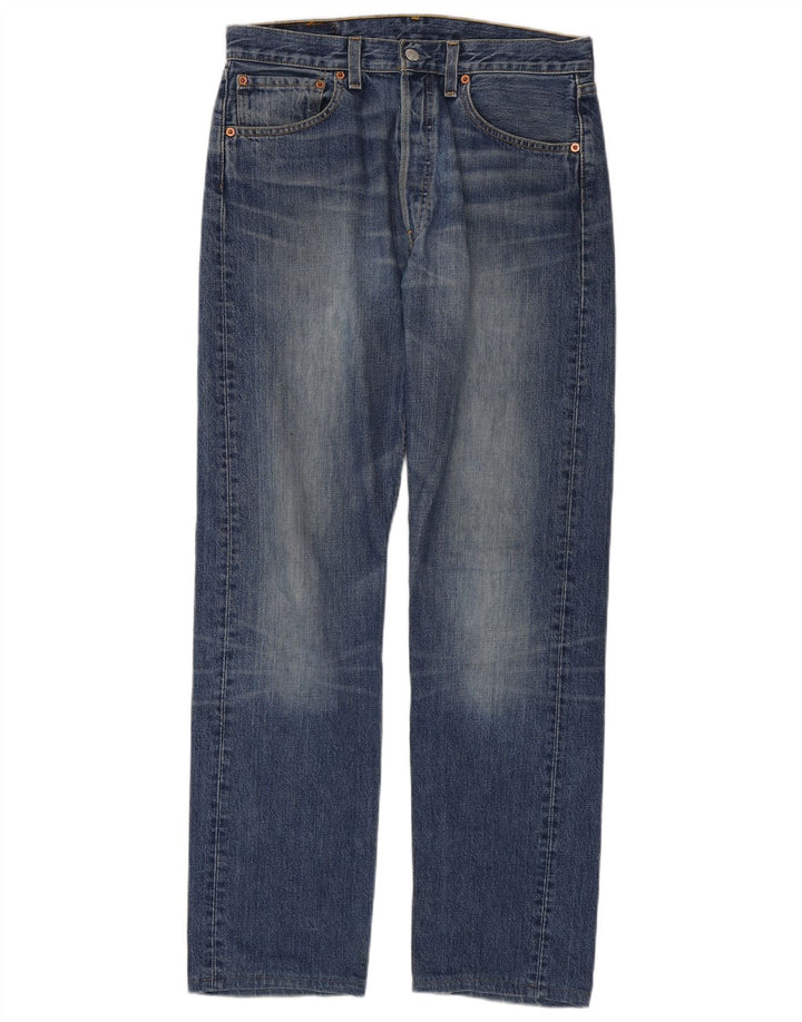 Levi's Jean Droit 501 Homme Bleu W32 L34 Coton