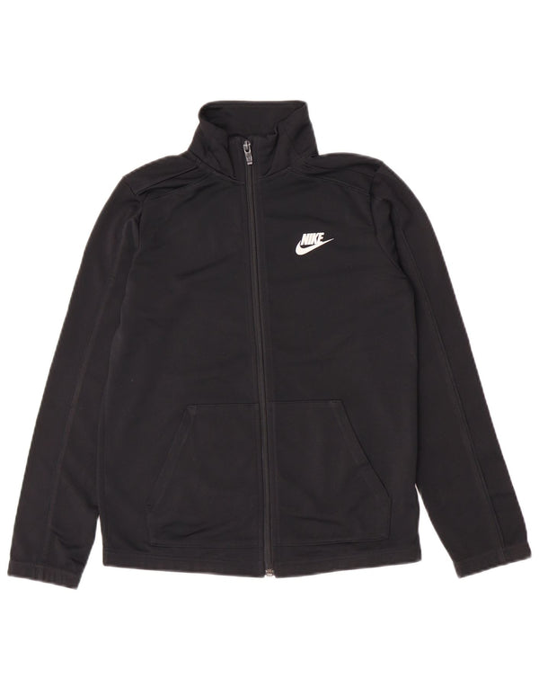 Veste de survêtement Nike garçon 10-11 ans noir moyen polyester