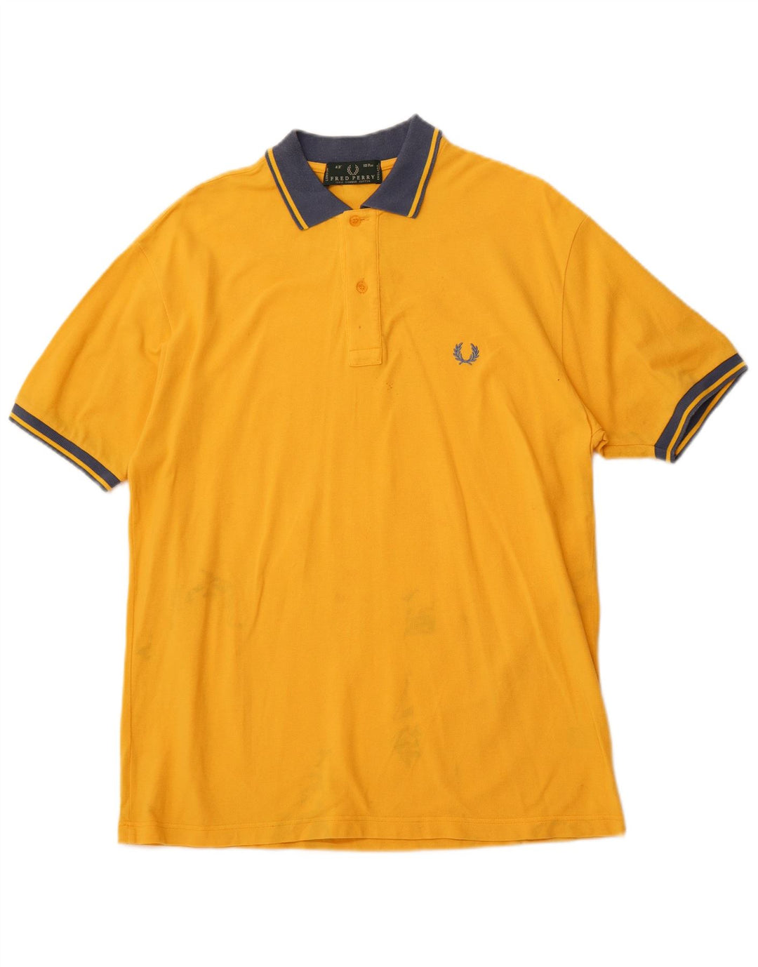 FRED PERRY Polo Homme Jaune Moyen Coton