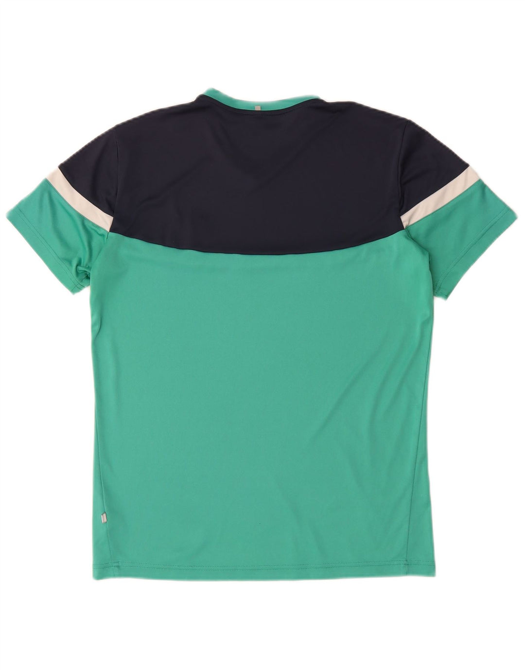 Fila T-Shirt Homme Top IT 50 Turquoise Moyen Colorblock Polyester