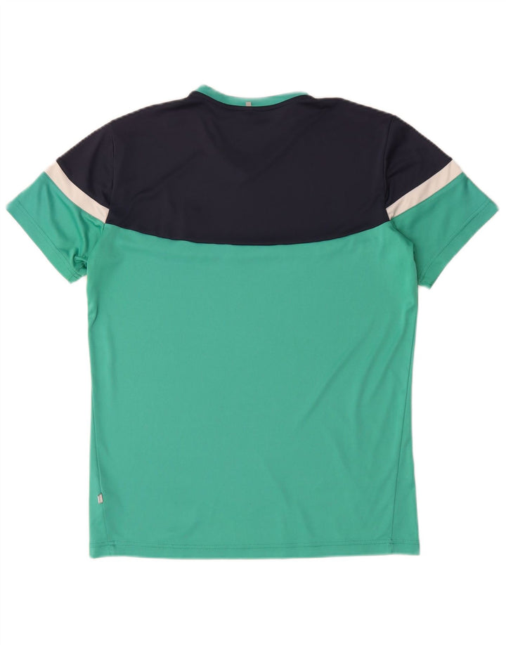 Fila T-Shirt Homme Top IT 50 Turquoise Moyen Colorblock Polyester