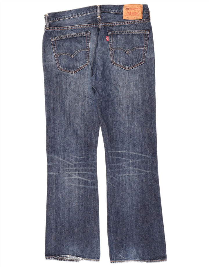 Levi's Jean Bootcut 527 Homme Bleu W34 L32 Coton