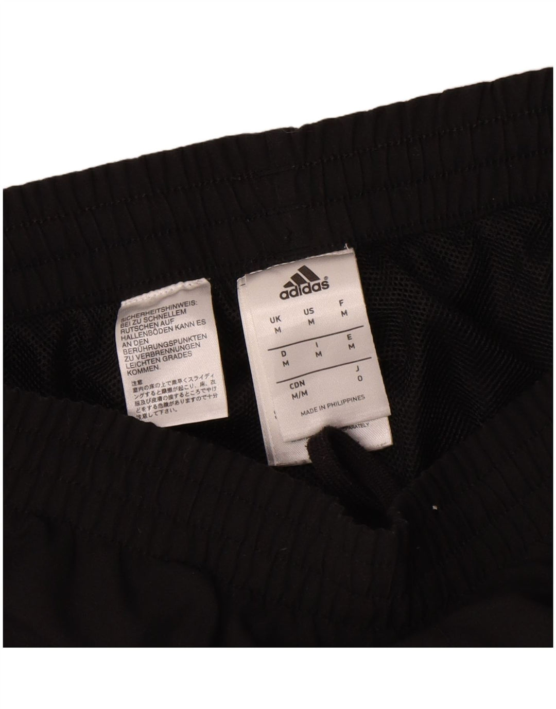 Adidas Pantalon de survêtement pour homme Noir moyen Polyester