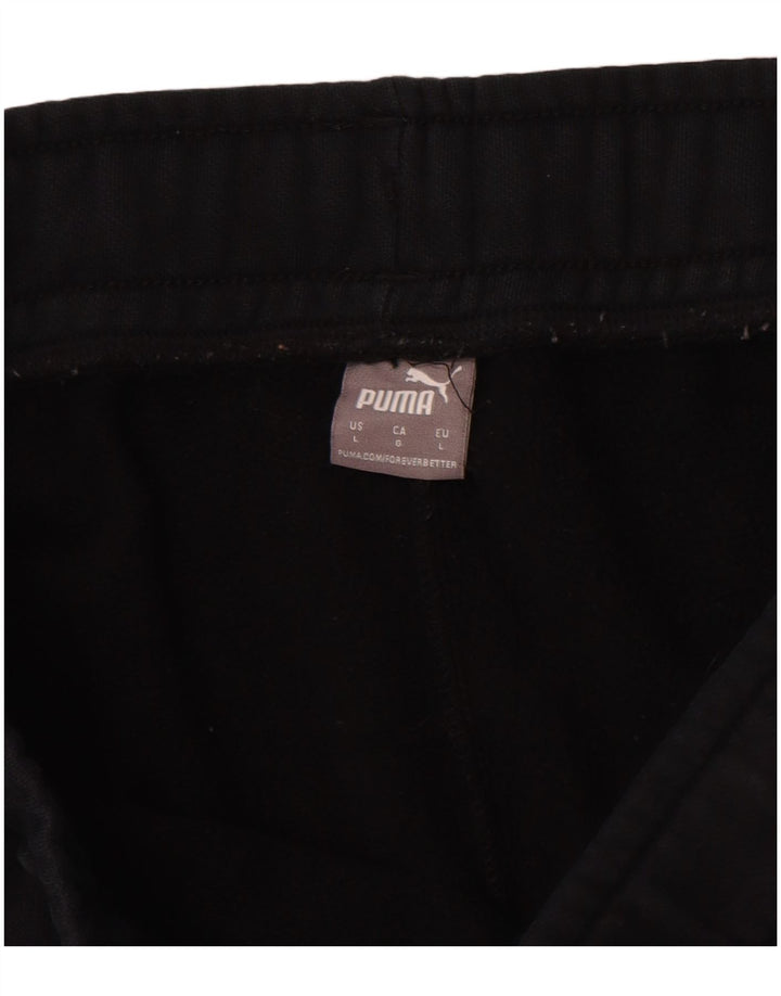 Puma Pantalon de survêtement pour homme Noir Taille L