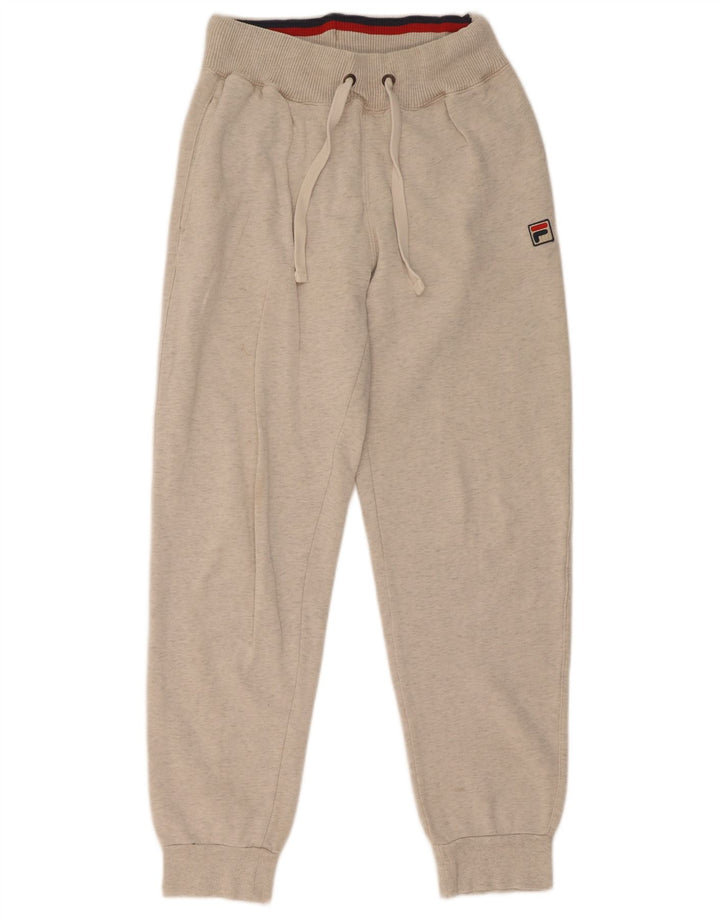 Fila Pantalon de survêtement pour homme en coton gris Small