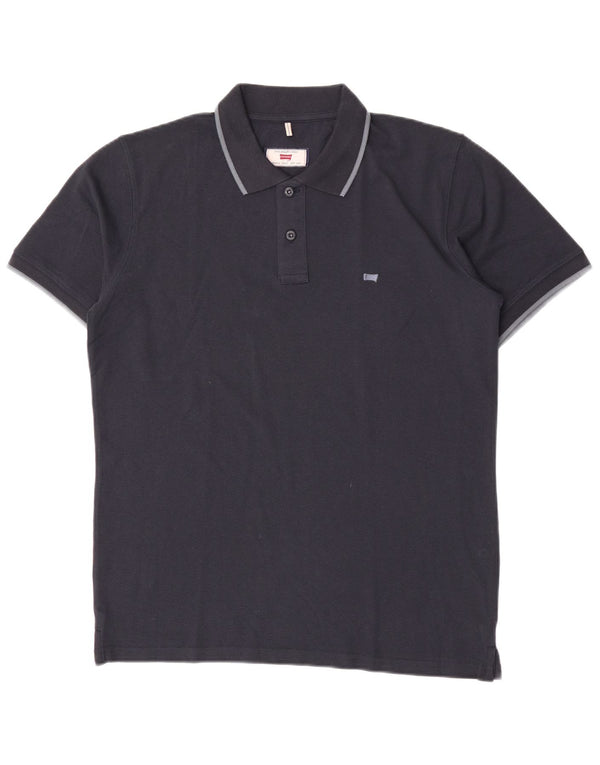 Carrera Polo Homme Grand Bleu Marine Coton