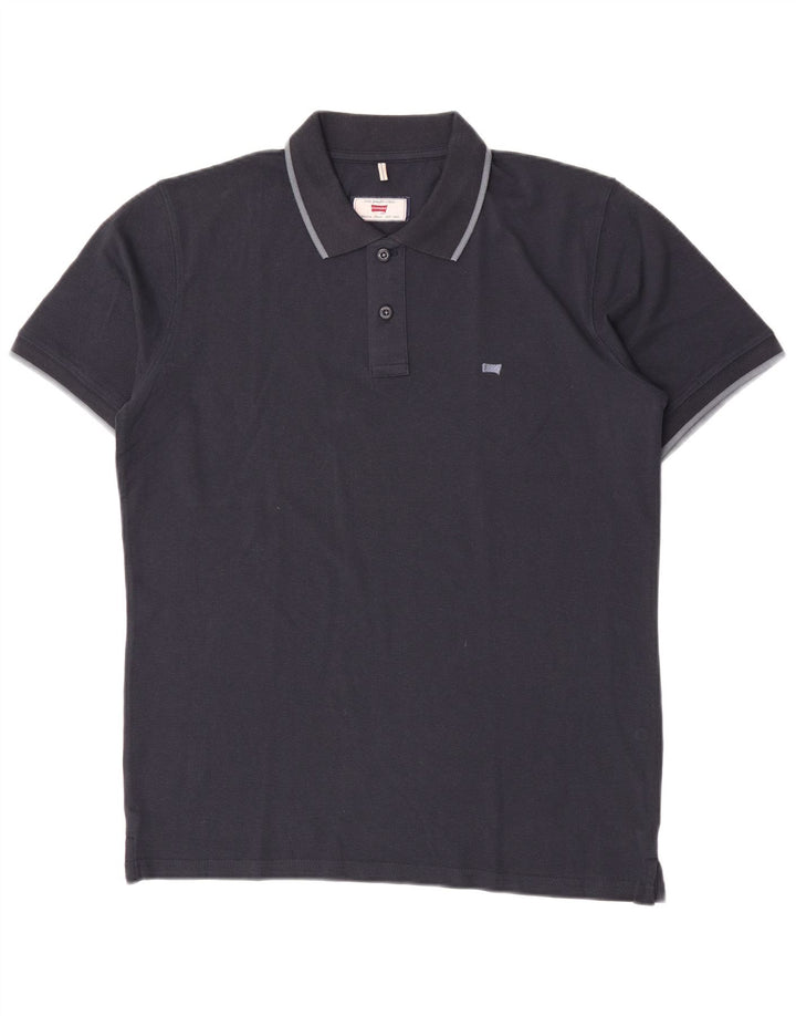 Carrera Polo Homme Grand Bleu Marine Coton