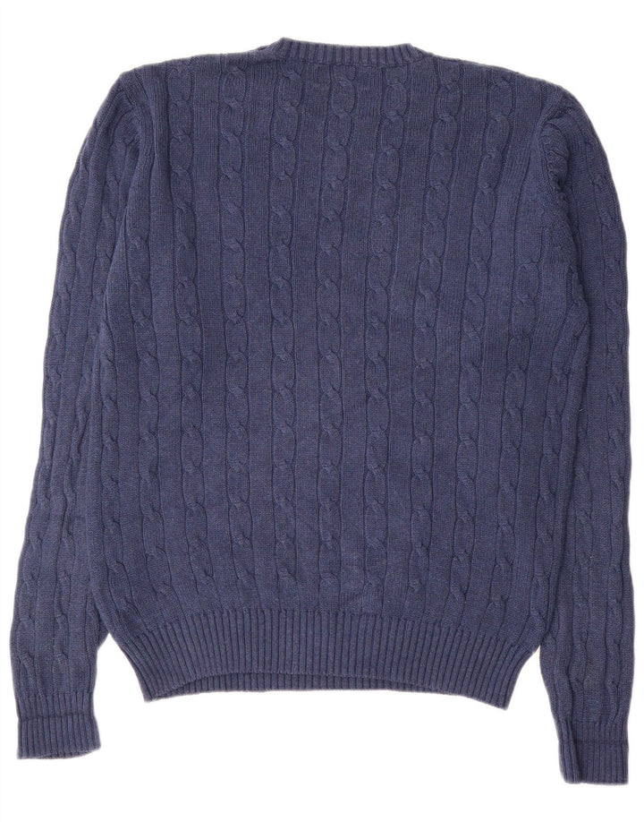 Marks & Spencer Pull à Col Rond Blue Harbour Homme Bleu Marine Moyen