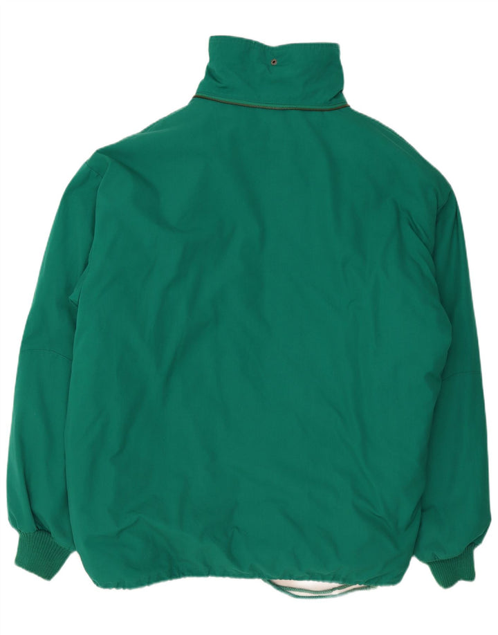 veste rembourrée homme vintage UK 42 XL Polyester vert