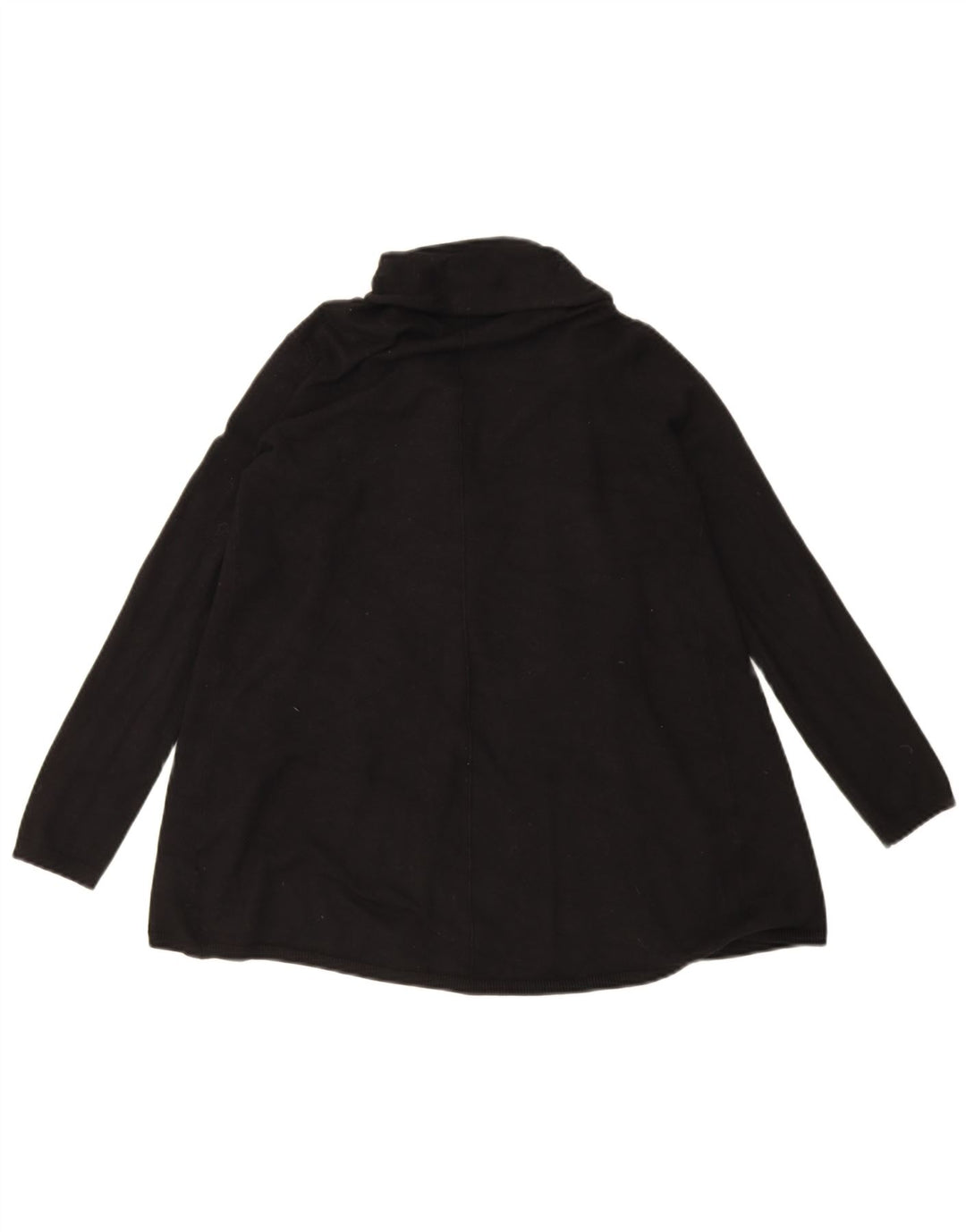 Zara Cardigan ouvert surdimensionné pour femme UK 14 Noir moyen