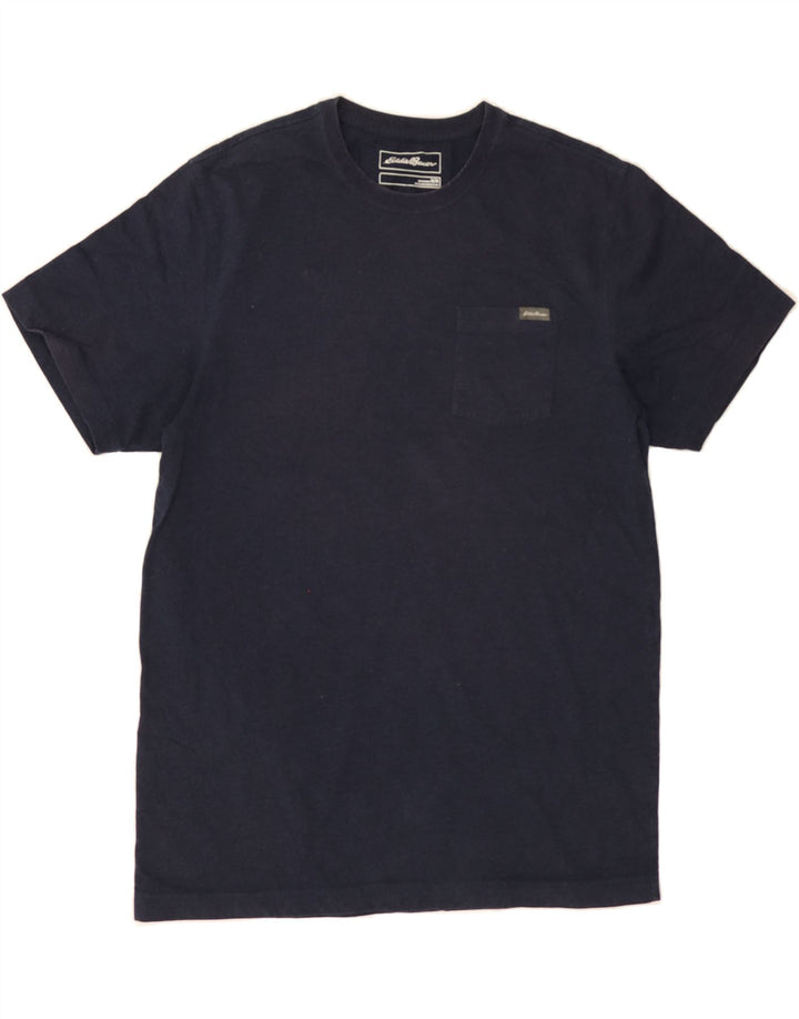 EDDIE BAUER Mens T-Shirt Top Medium Navy Blue Vintage Eddie Bauer and Second-Hand Eddie Bauer from Messina Hembry 