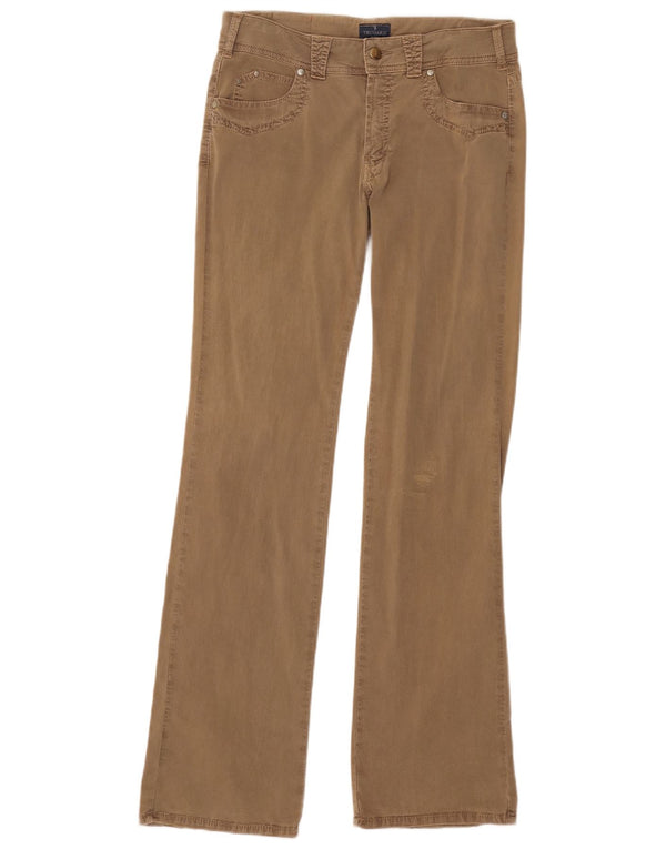 Trussardi Jean Bootcut Taille Basse W29 L33 Coton Beige