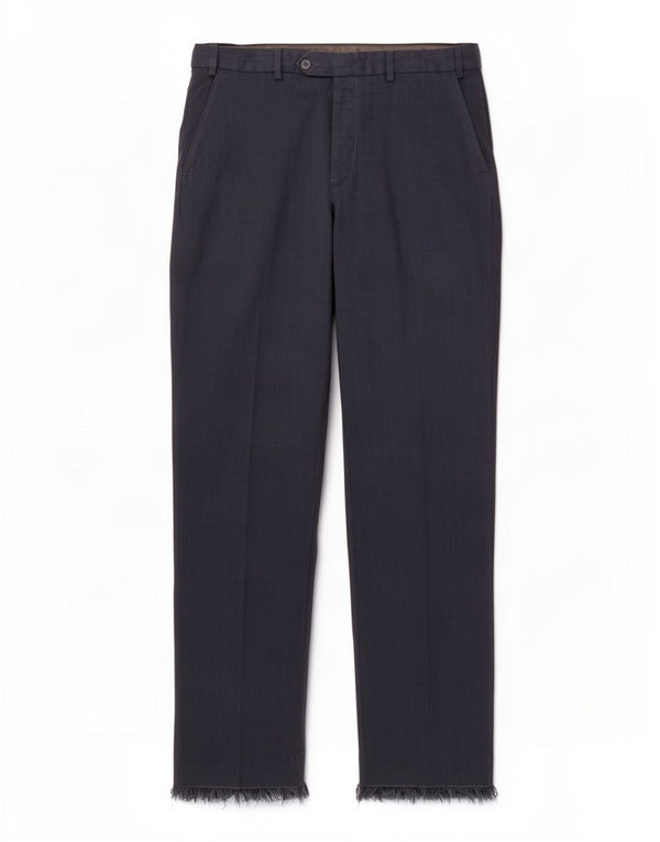 Marks & Spencer Pantalon de costume coupe classique pour homme W34 L33 Bleu marine Polyester