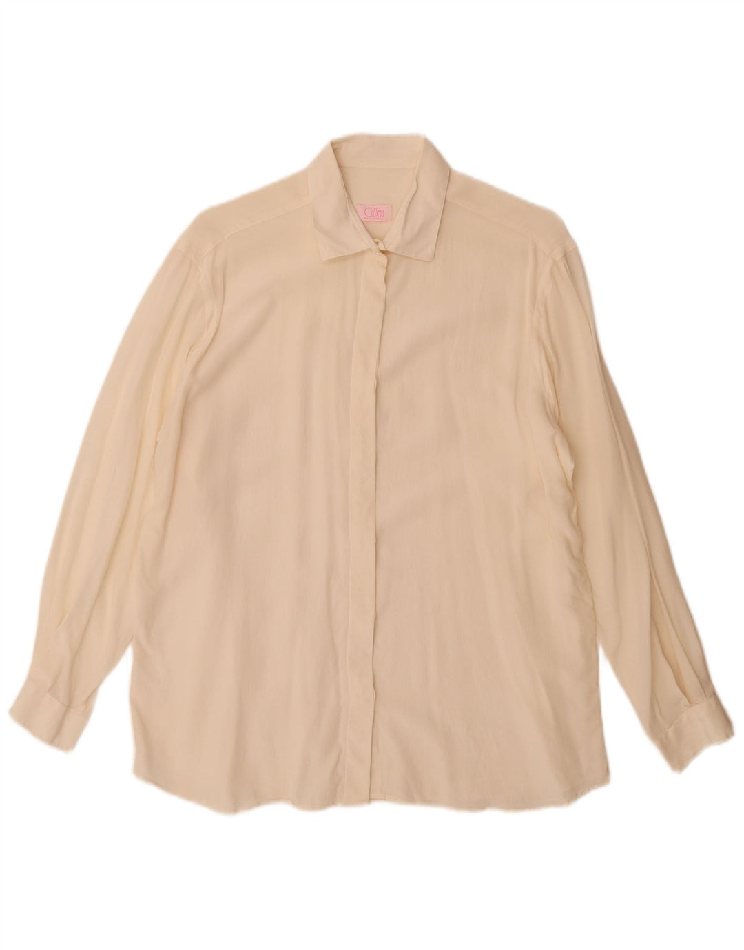 Cassera Chemise Femme IT 46 Large Blanc Cassé