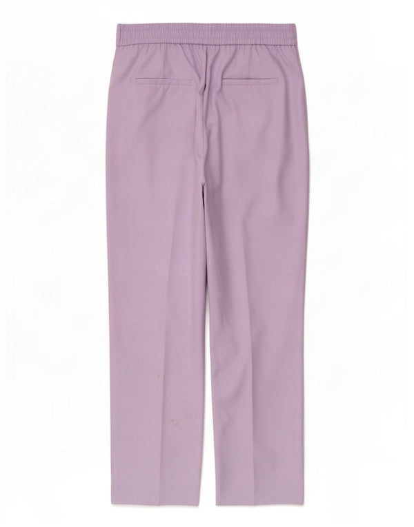 Marks & Spencer Pantalon chino droit pour femme UK 16 Large W34 L28 Violet