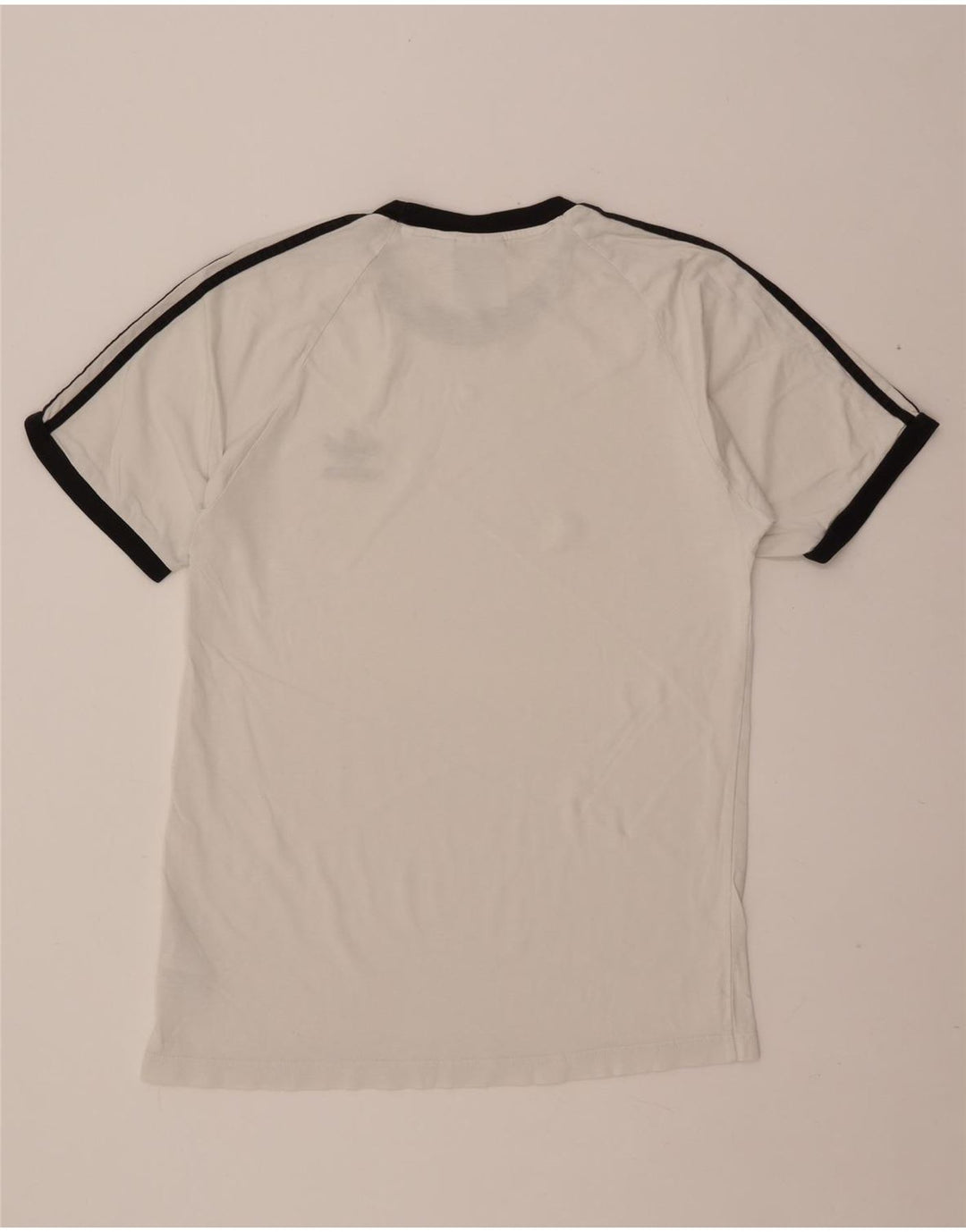 ADIDAS T-Shirt Homme Blanc Moyen Coton