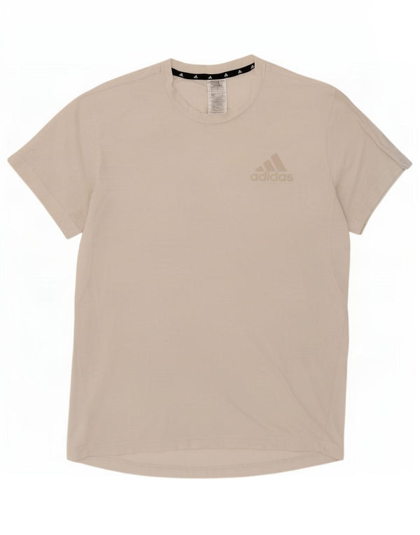 Adidas Hommes Aeroready T-Shirt Haut Grand Blanc Coton