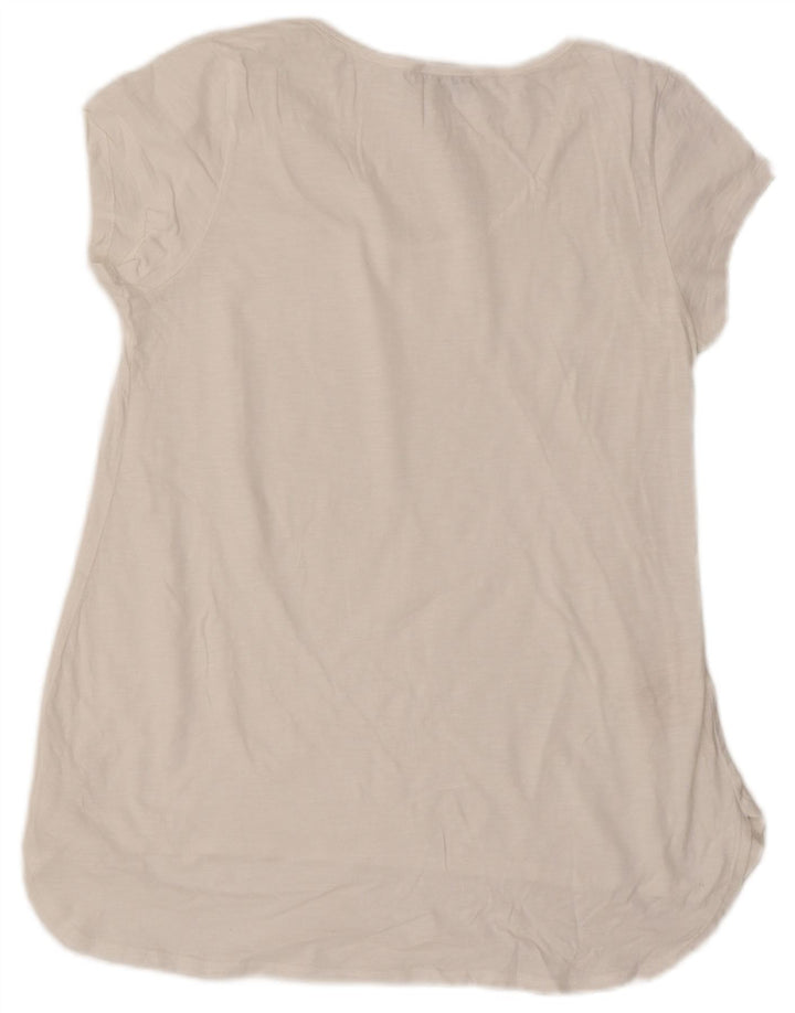 Laura Ashley Tunique pour femme UK 14 Grand coton blanc