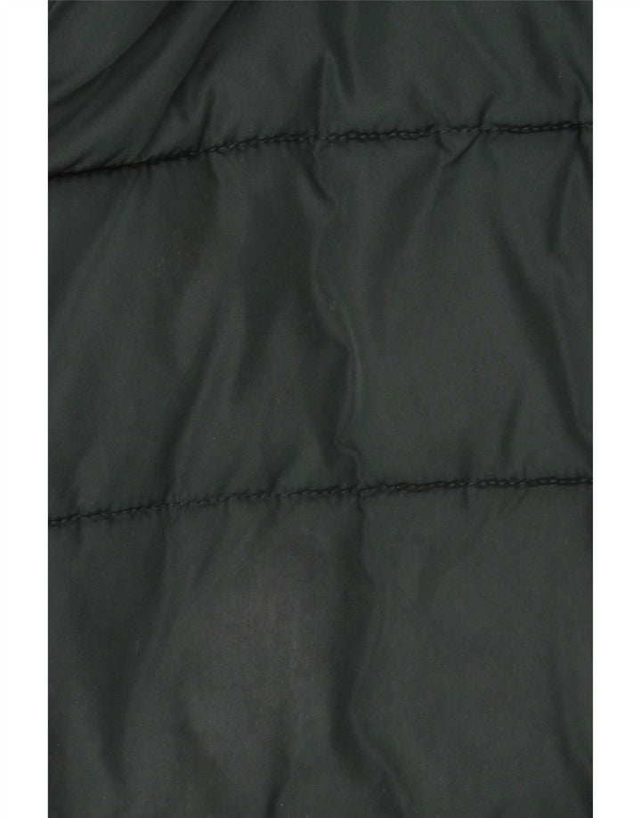 Hobbs Manteau rembourré à capuche pour femme UK 44 Large Vert Polyester