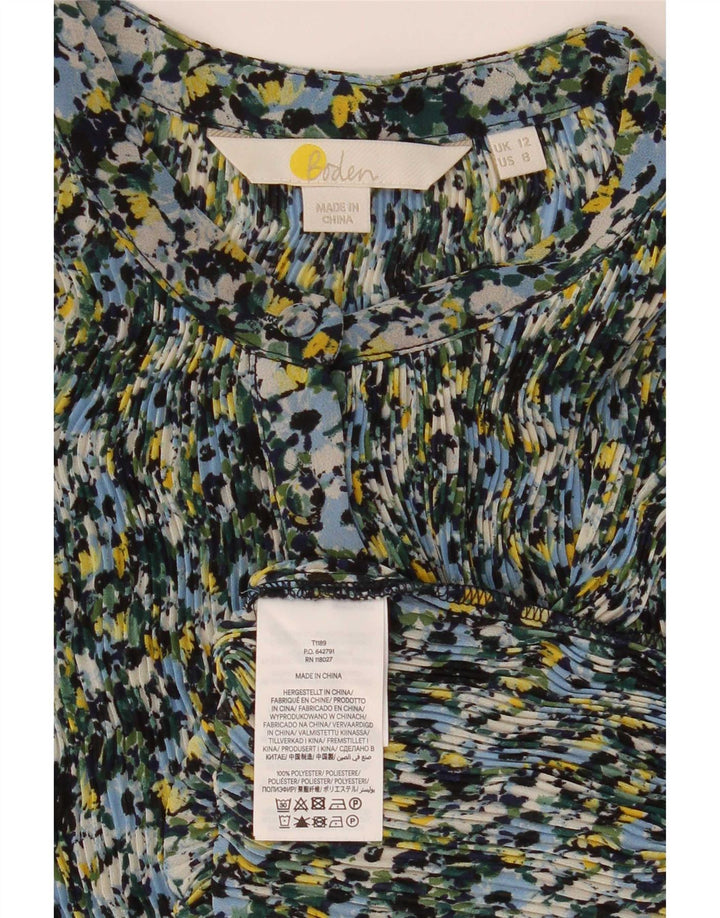 Chemisier Boden Femme FR 42 Medium Multicolore Floral Polyester