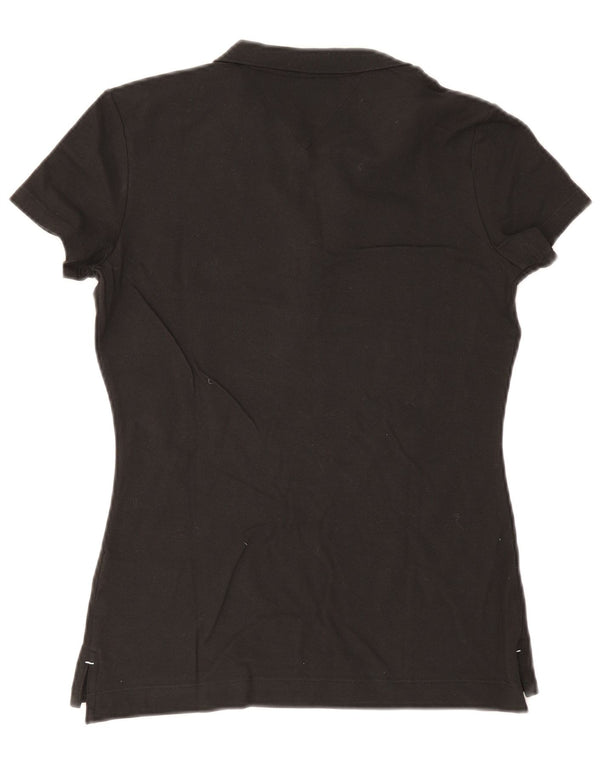 Tommy Hilfiger Polo Slim Fit pour femme UK 12 Coton noir moyen