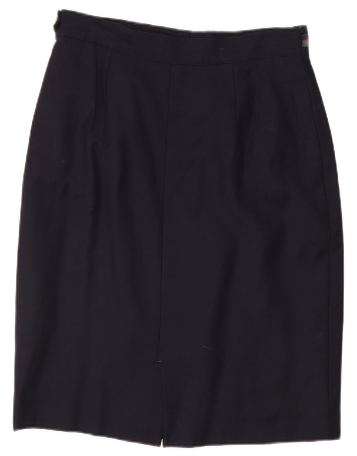 Marly's Jupe Crayon Femme IT 48 XL W32 Bleu Marine