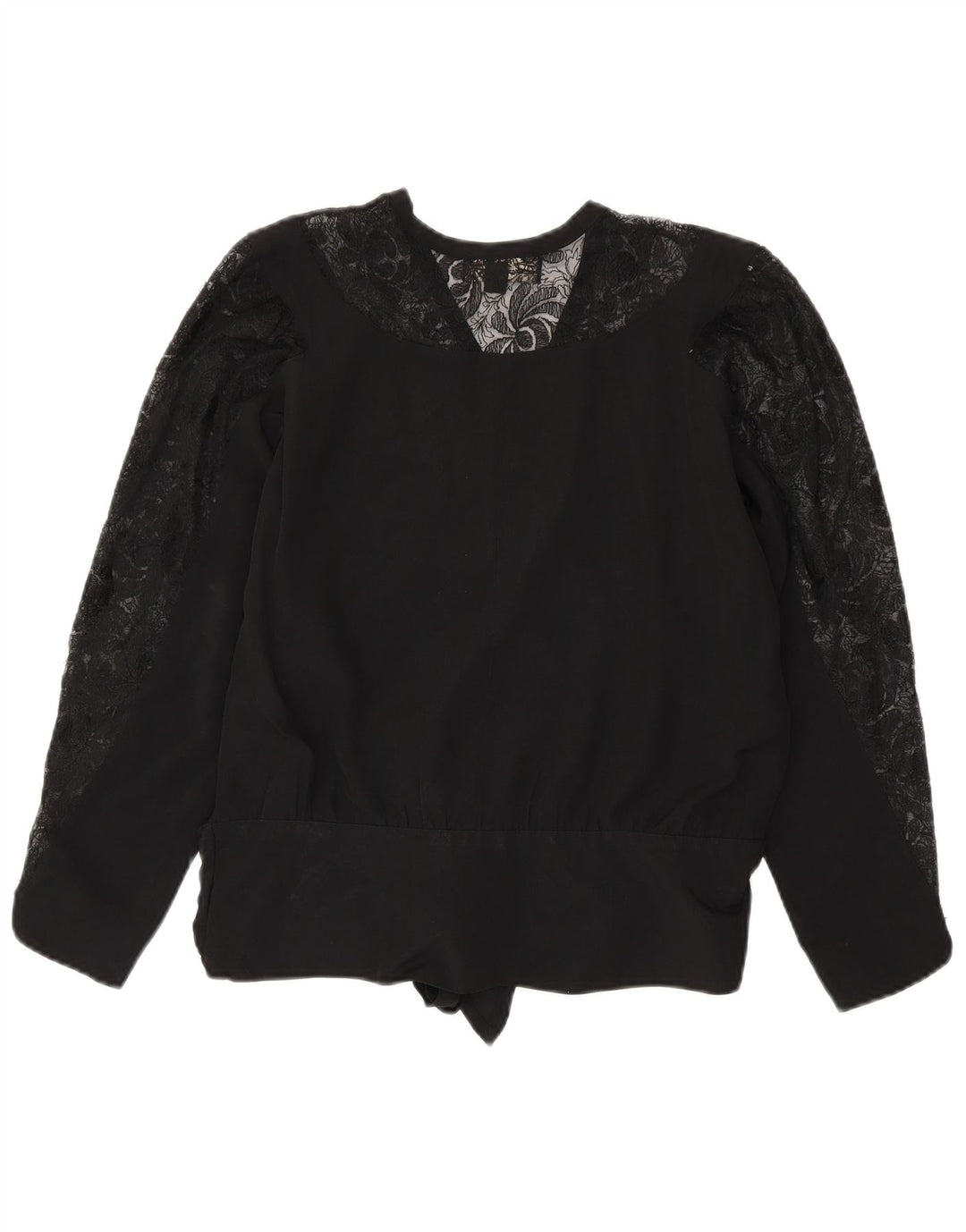 Superior Chemisier à manches longues pour femme EU 40 Viscose noir moyen