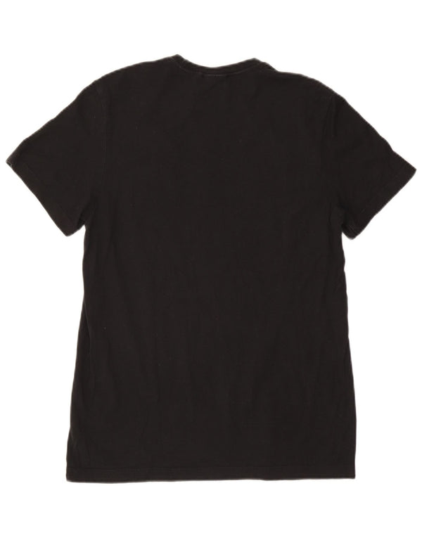 Adidas Mens Graphic T-Shirt Top Small Black Cotton