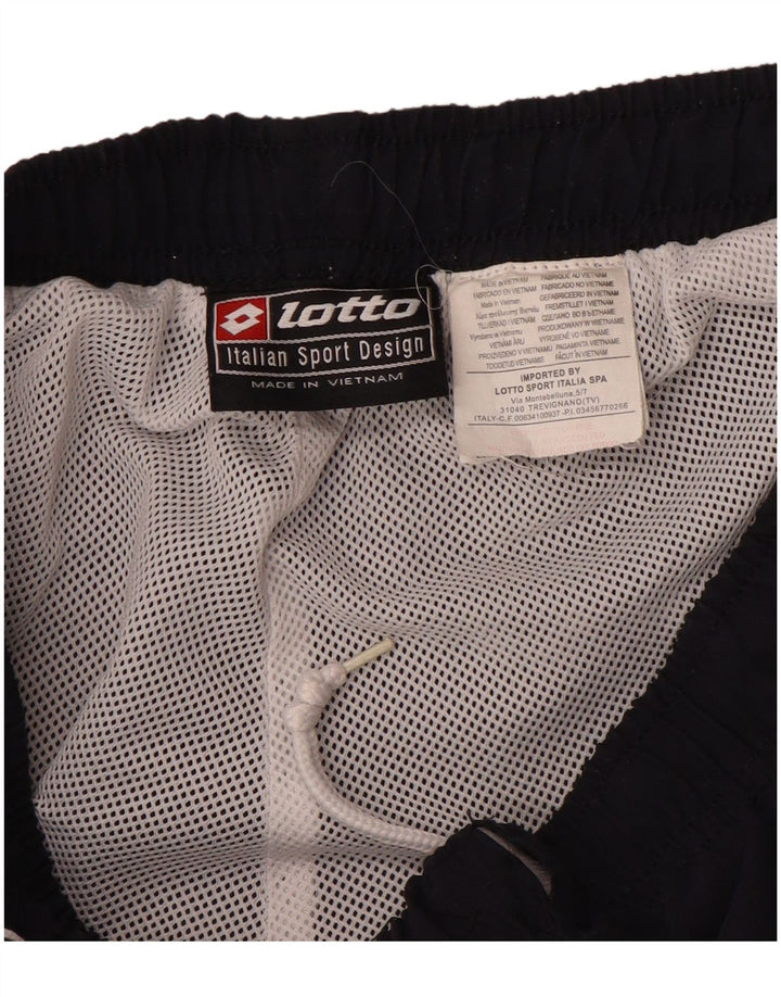 Lotto Pantalon De Survêtement Homme Bleu Marine Moyen Colorblock Polyester