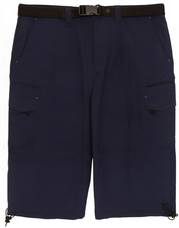 Marks & Spencer Short Cargo Homme W40 XL Bleu Marine Coton