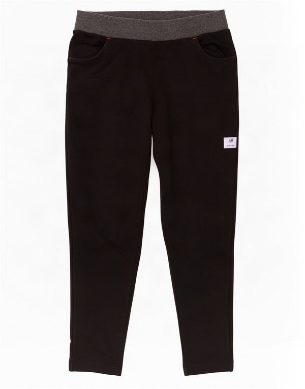 Champion Pantalon de survêtement court pour femme UK 12 Medium Black Colourblock