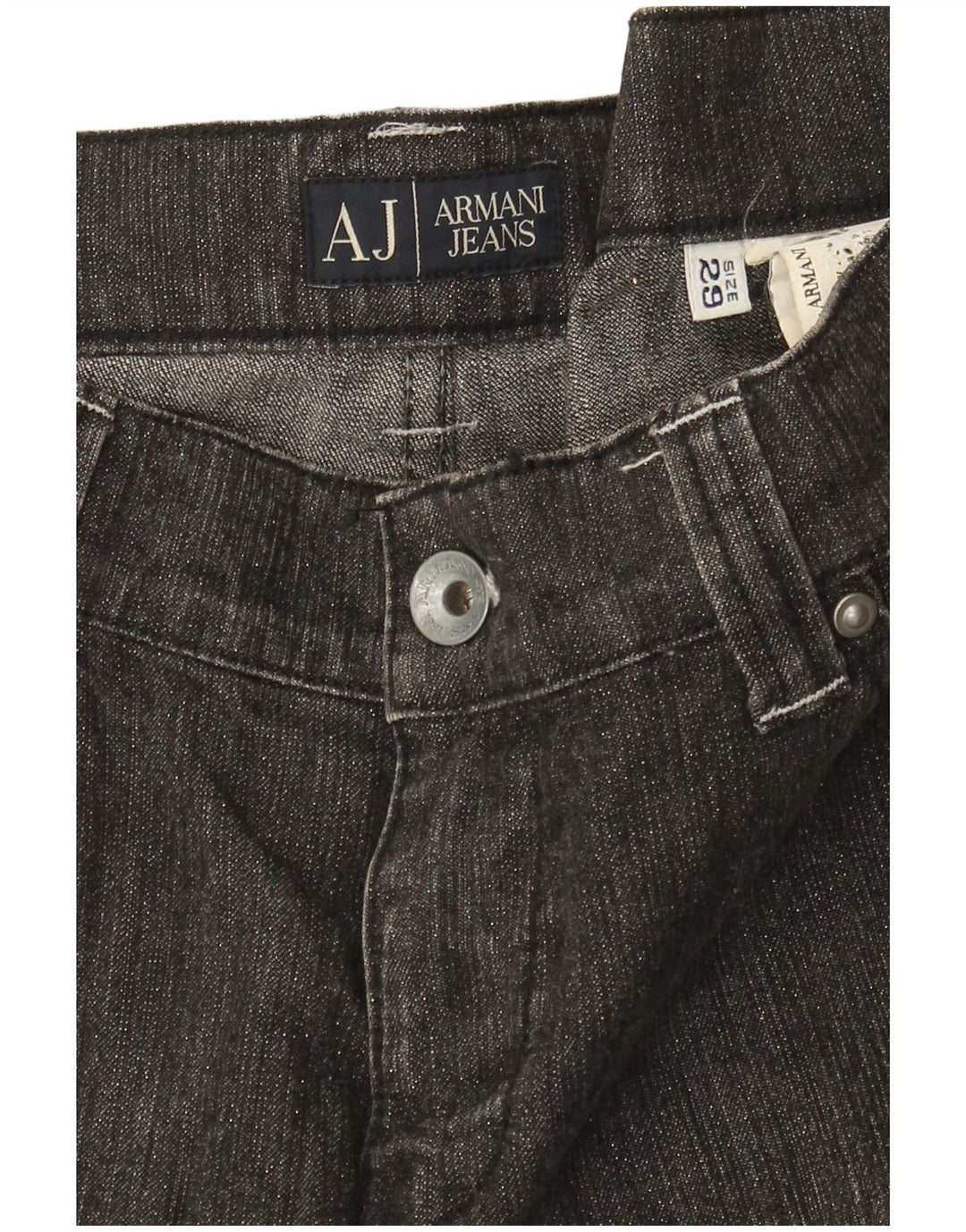 Armani Femme Jean Droit W29 L28 Gris