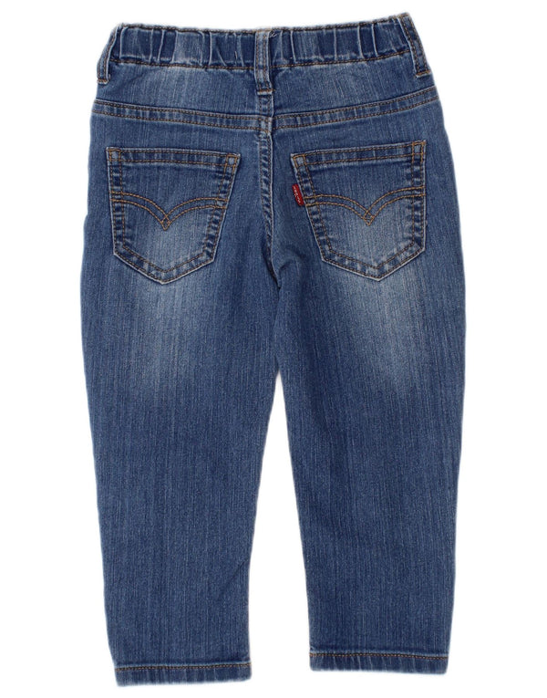 Levi's Jean slim bébé fille 12-18 mois W18 L12 bleu coton