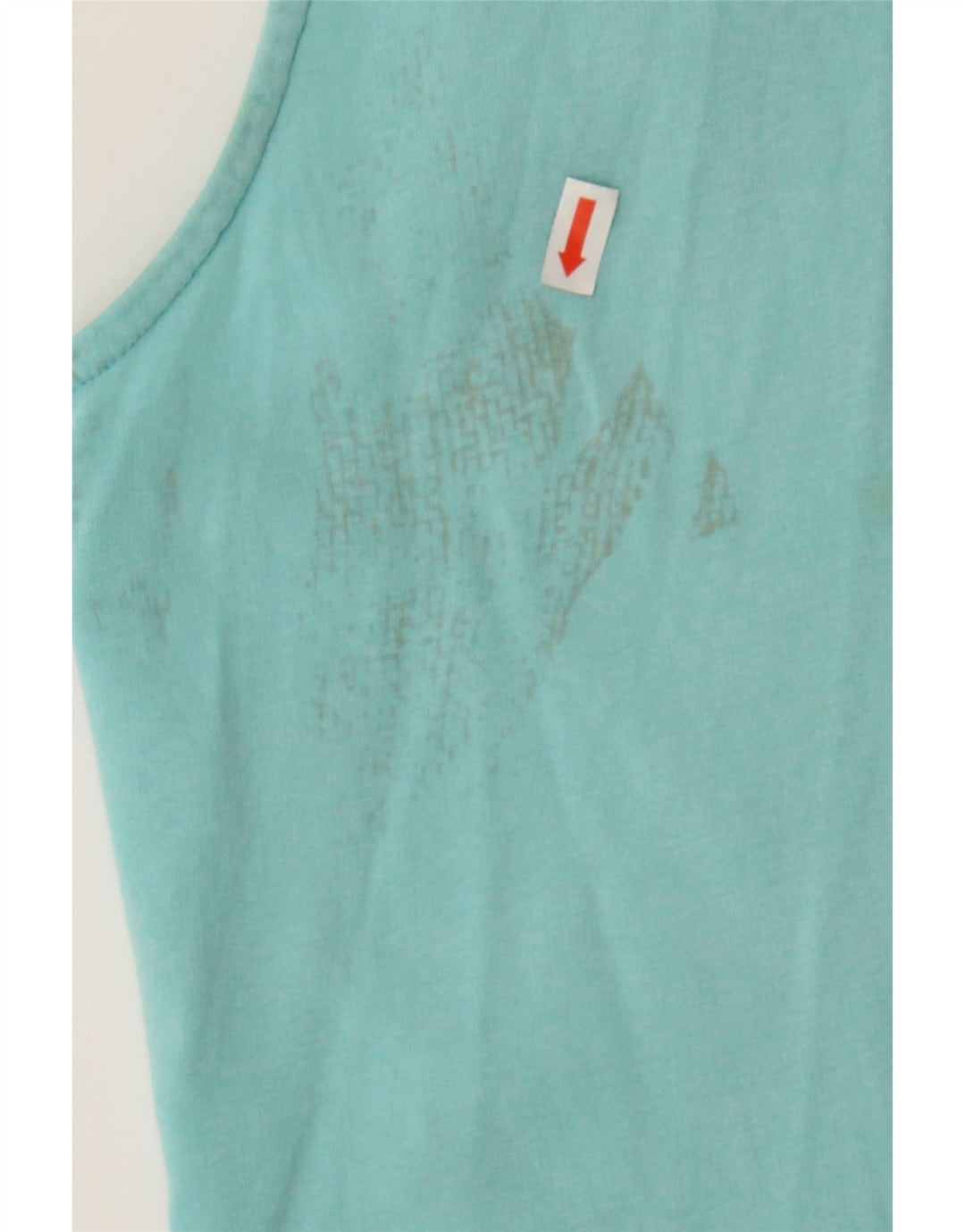 PUMA Womens Hooded Vest Top UK 12 Medium Blue Vintage Puma and Second-Hand Puma from Messina Hembry 
