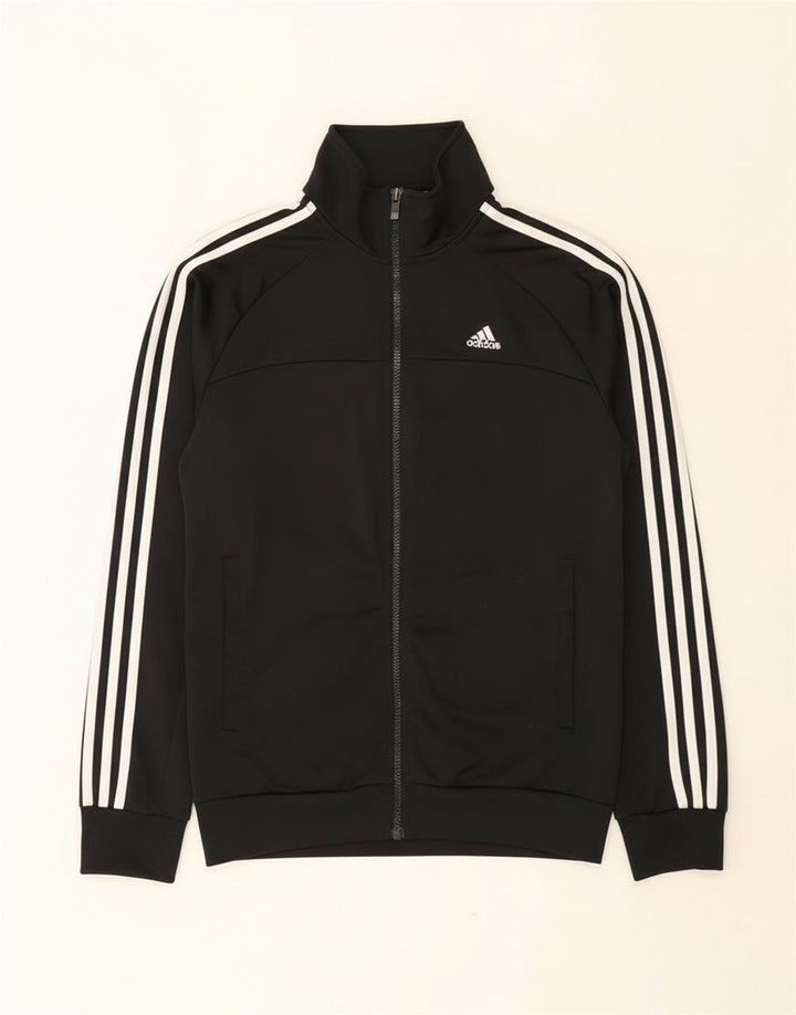 Adidas Veste de survêtement pour homme UK 36/38 Petit Noir Polyester