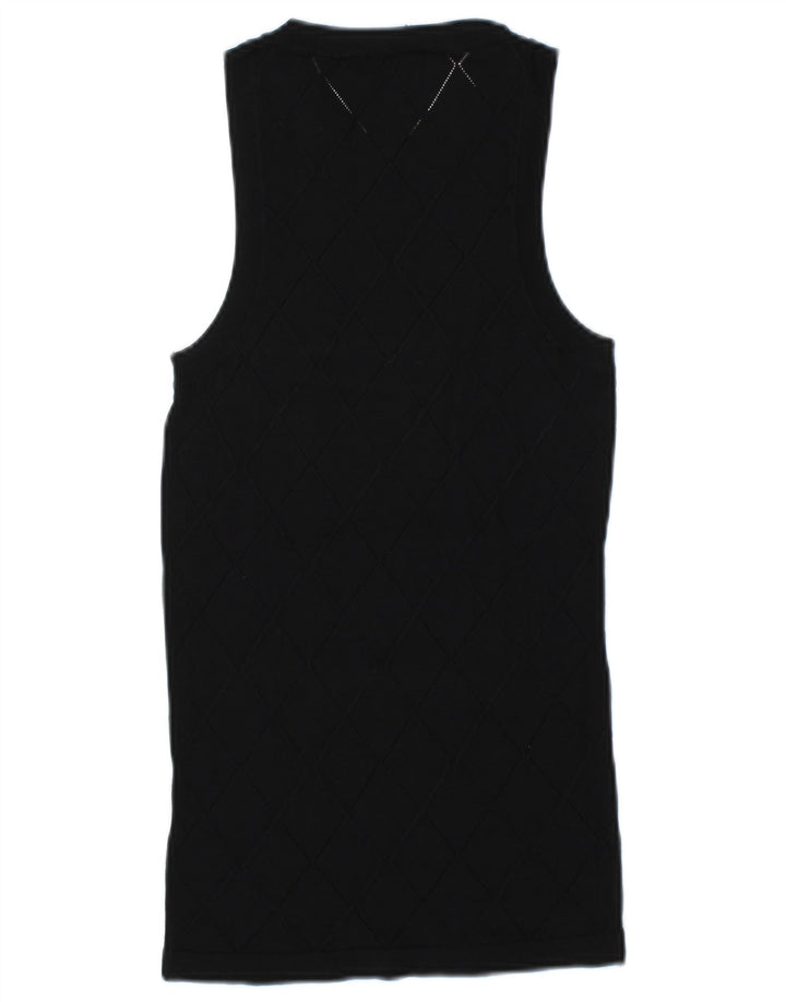 Zara Femme Débardeur UK 12 Moyen Noir