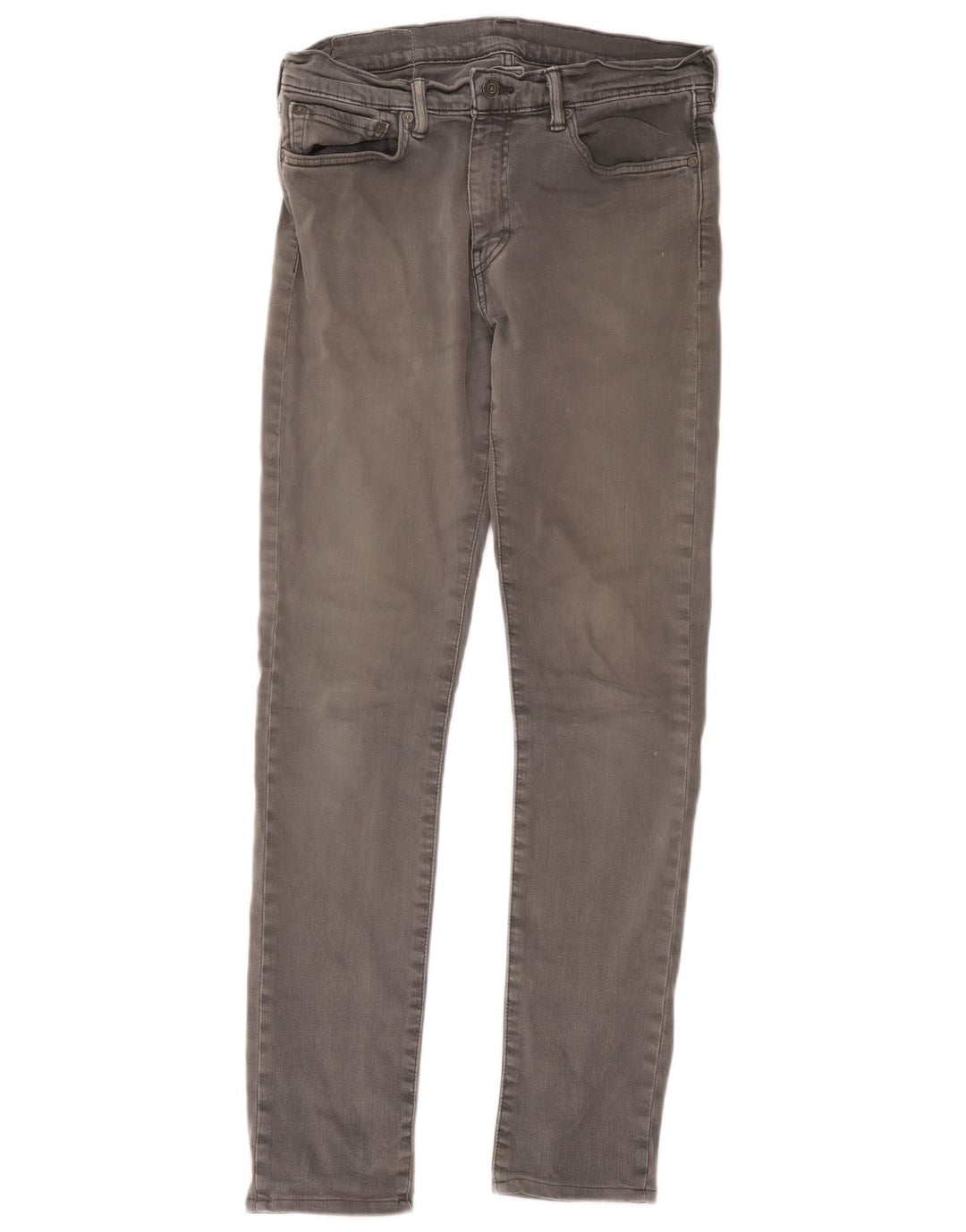Levi's Jean Skinny W32 L34 Homme Gris Coton
