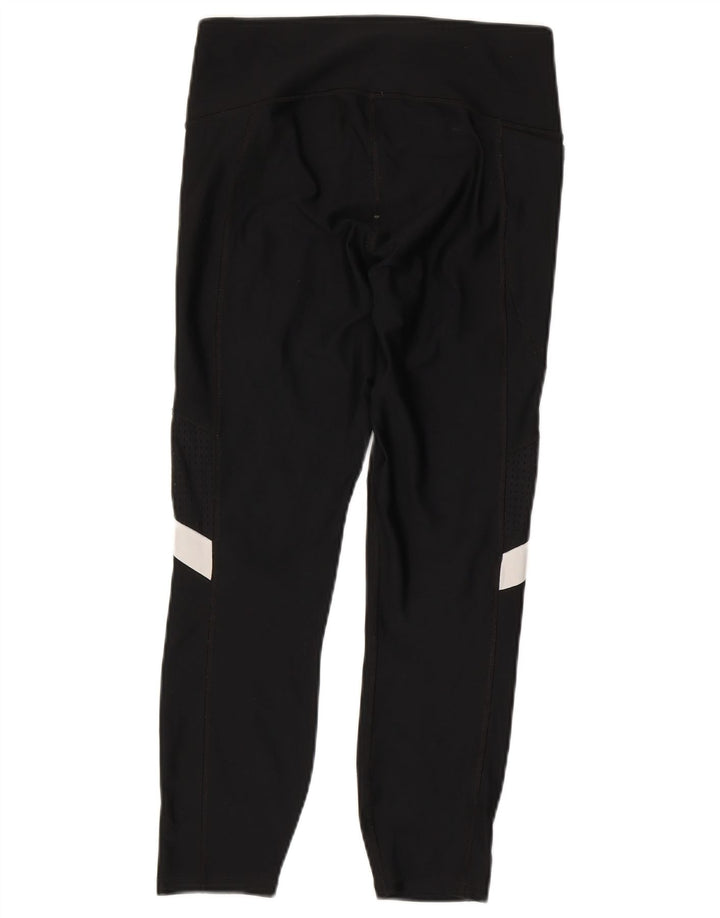 Under Armour Legging court pour femme UK 42 Polyester color block noir moyen