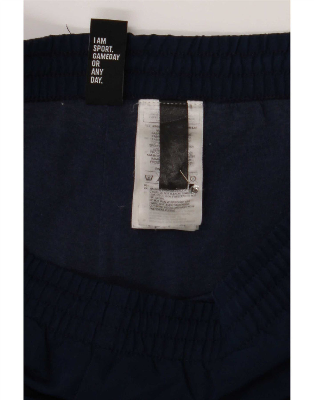 Adidas Pantalon de survêtement pour homme Large Bleu marine Polyester