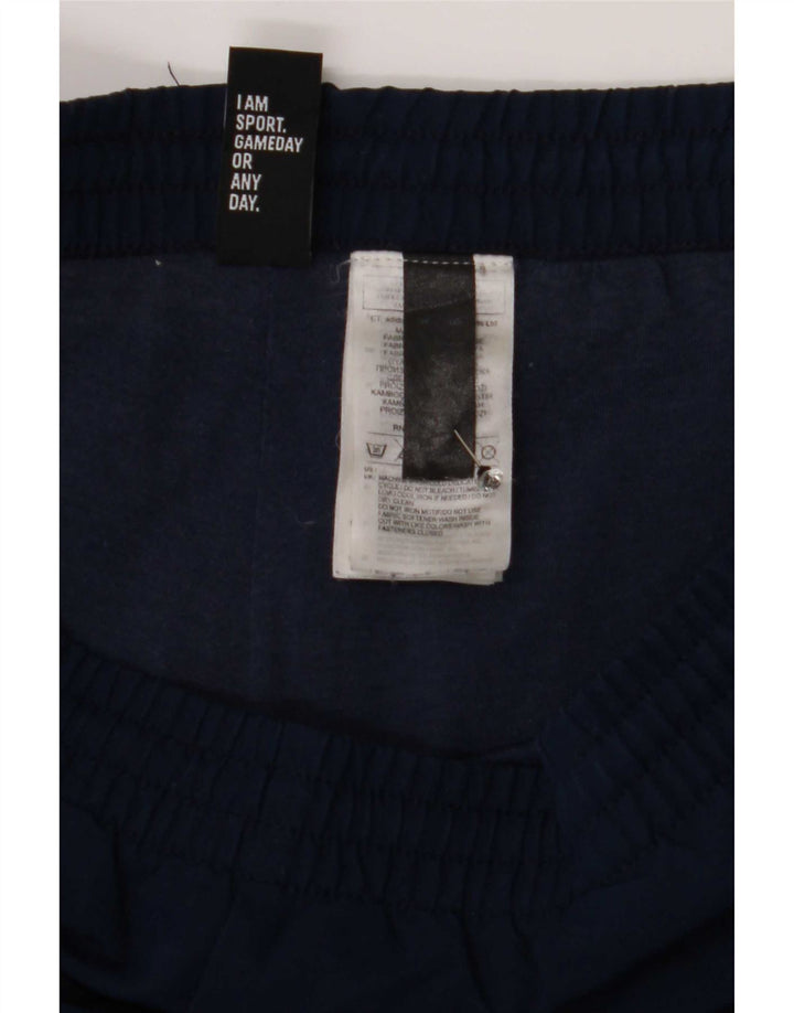 Adidas Pantalon de survêtement pour homme Large Bleu marine Polyester