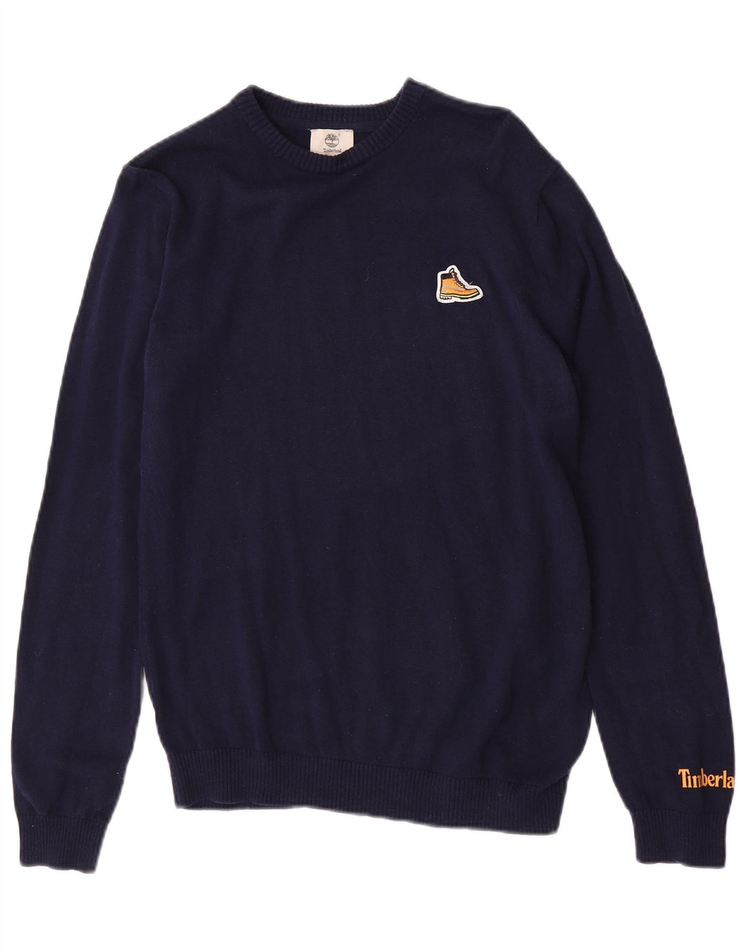 Timberland Pull ras du cou pour garçon 15-16 ans Bleu marine moyen