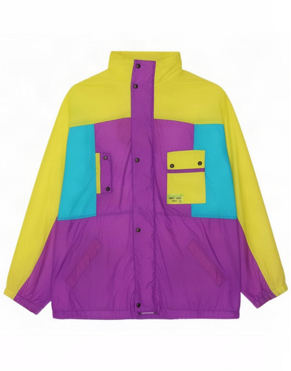 Brugi Veste de survêtement à capuche pour homme XL Multicolore Colourblock
