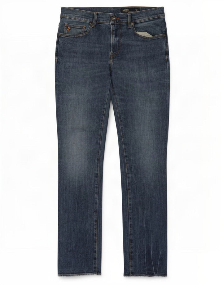 Rifle Jean Slim Homme W33 L34 Bleu Coton
