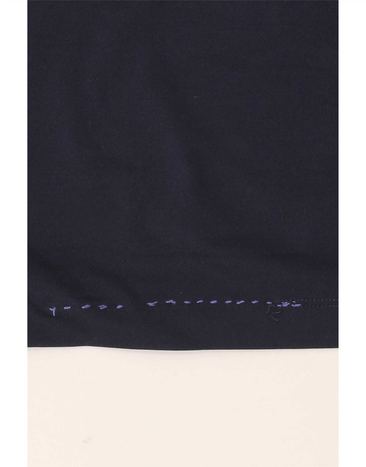 Nike Haut Dri Fit à manches longues pour homme UK 42/44 Large Bleu marine Polyester