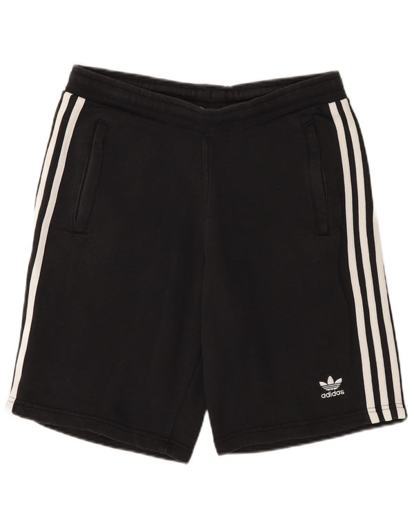 ADIDAS Mens Sport Shorts Medium  Black Cotton