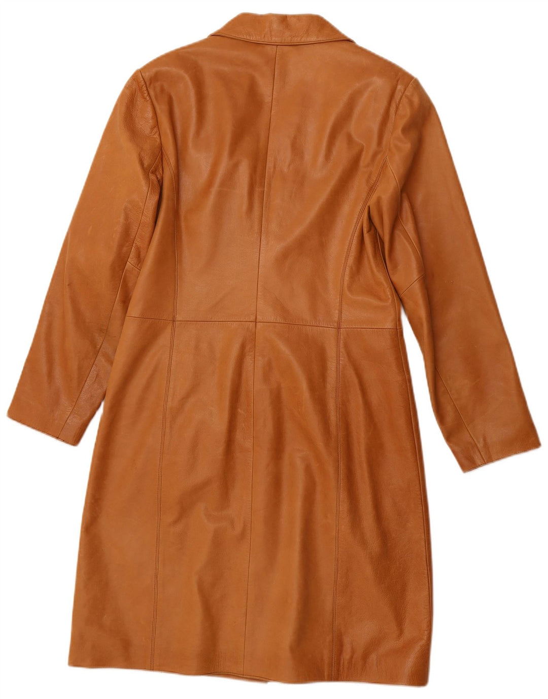 NEXT Manteau en cuir petite femme UK 12 Cuir marron moyen